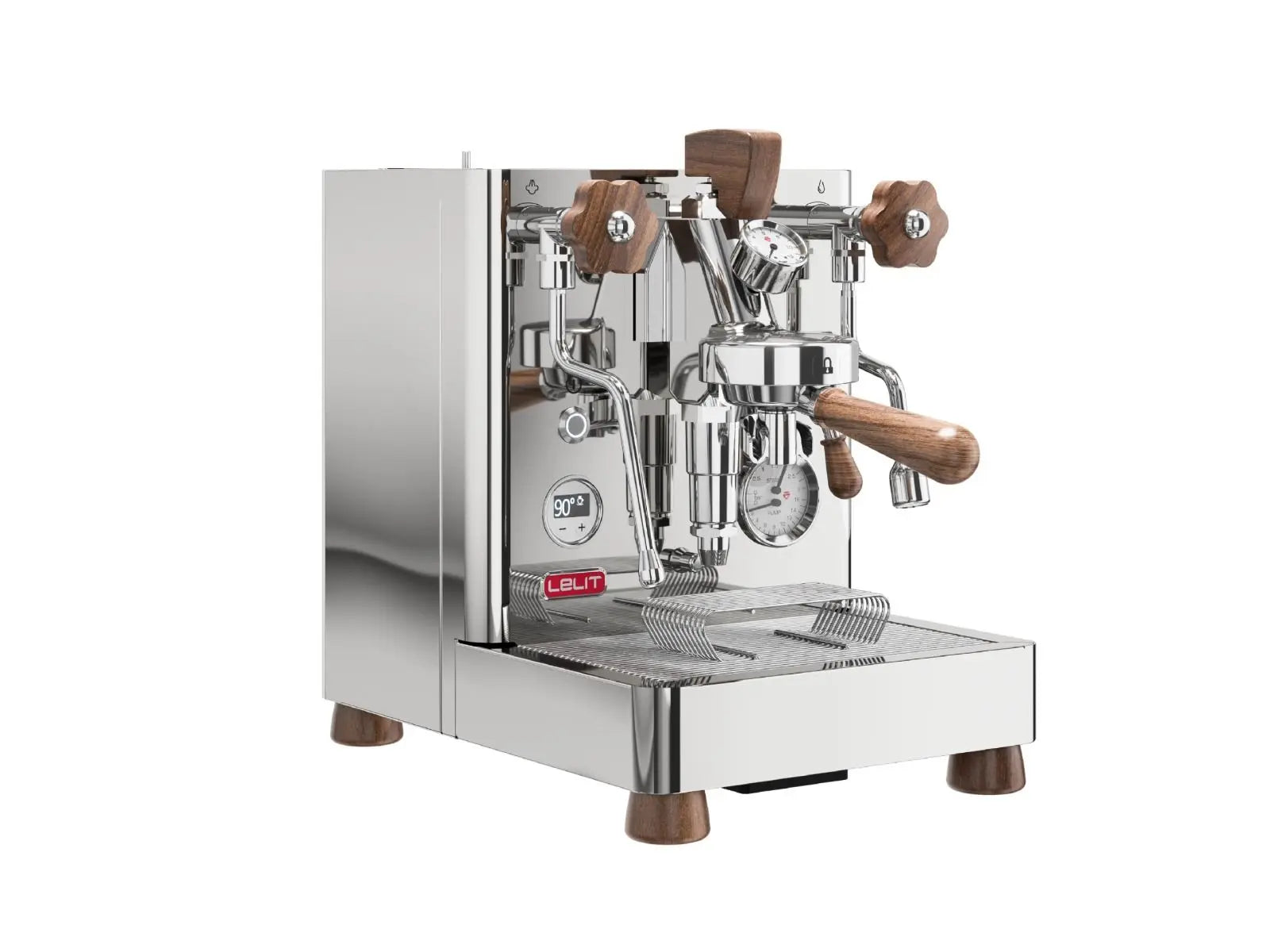 Lelit Bianca V3 1 Group Home Espresso Machine (Dual Boiler) - Chrome
