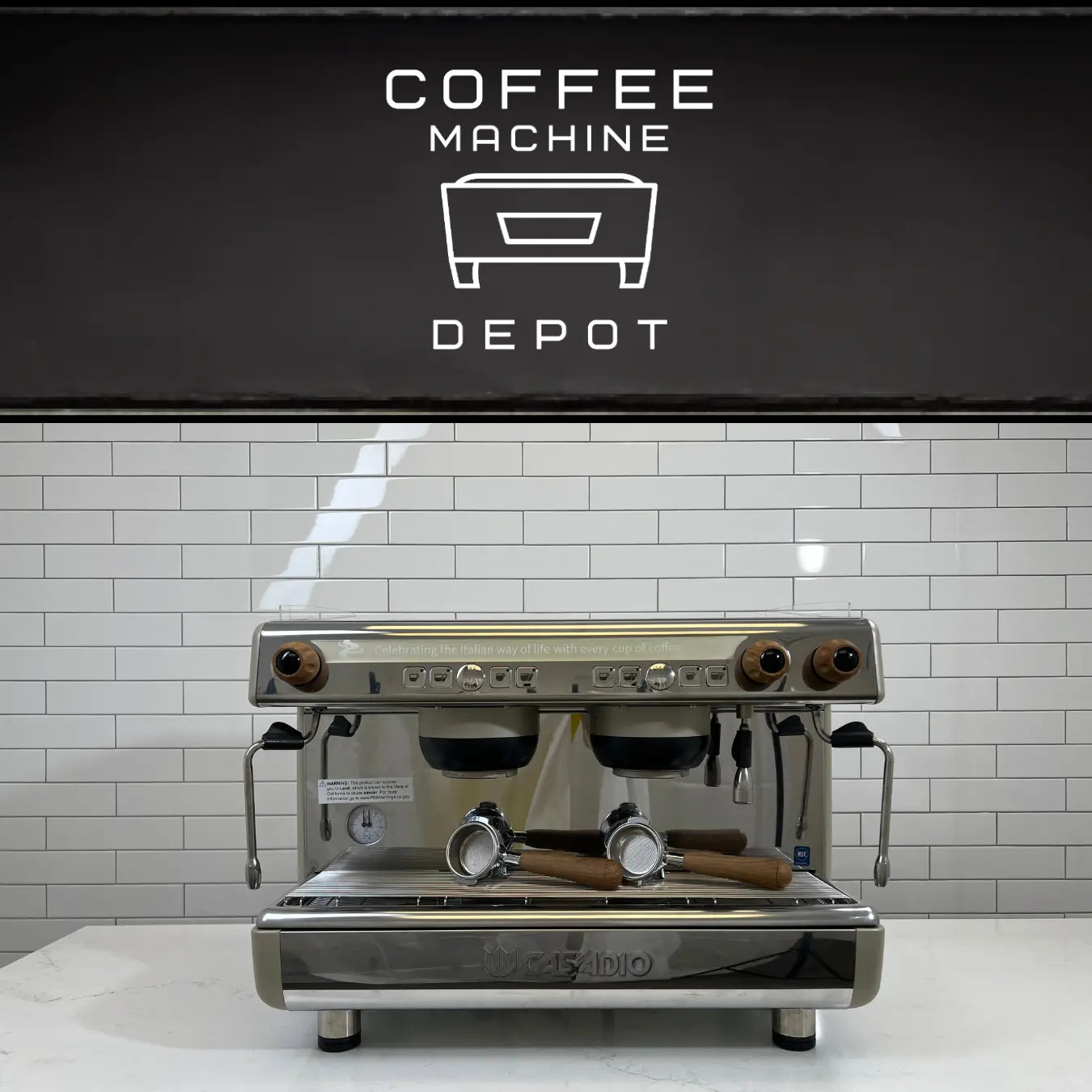 Casadio Undici A 2 Group Commercial Espresso Machine Customized wit Coffee Machine Depot