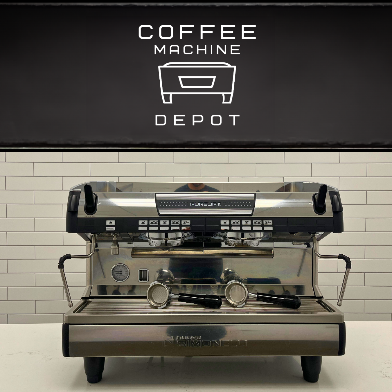 Nuova Simonelli Aurelia II AV 2 Group Commercial Espresso Machine