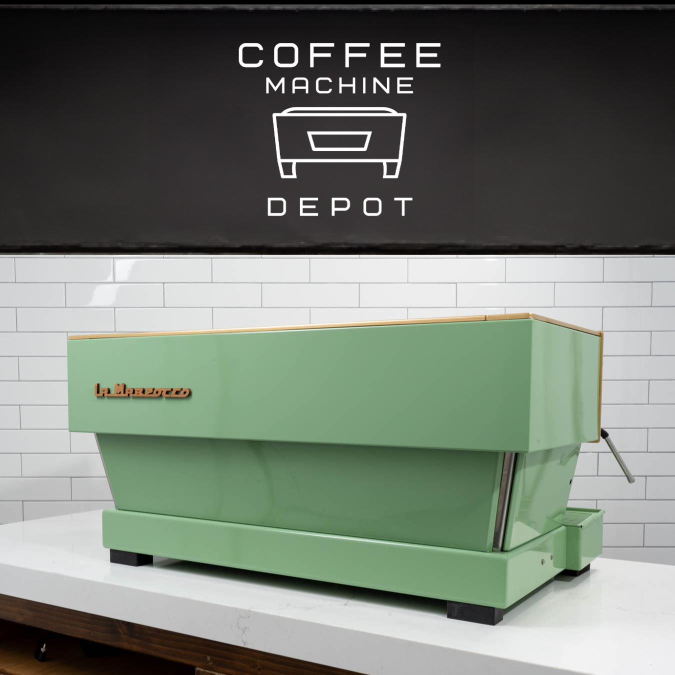 La Marzocco - Linea Classic AV 3 group - Custom Sage Green