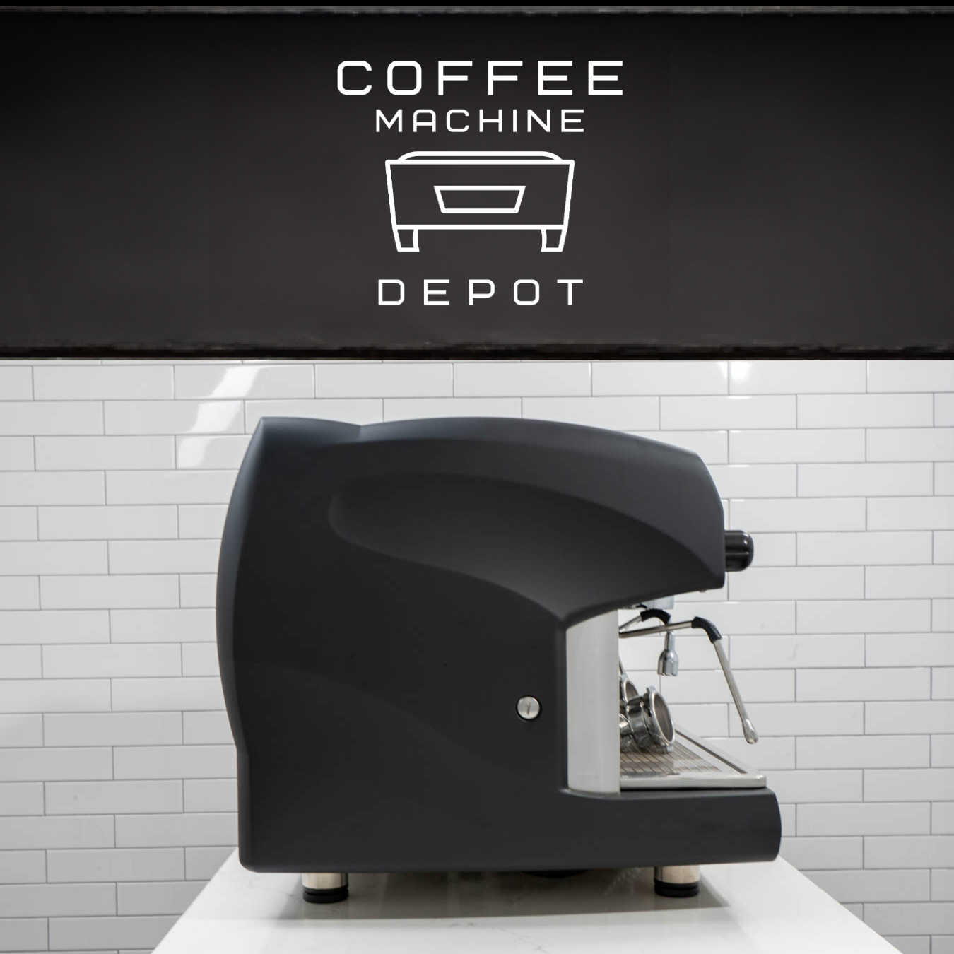 Wega Polaris 2 Group Commercial Espresso Machine Matte Black with Wood
