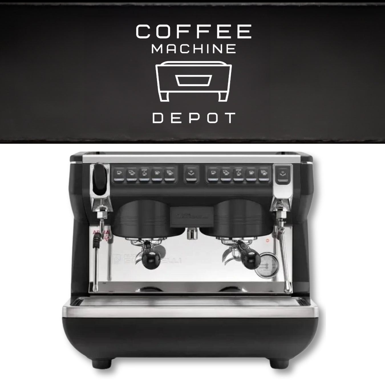 Nuova Simonelli - Appia Life 110V Compact 2 Group Combo Package Commercial Espresso Machine