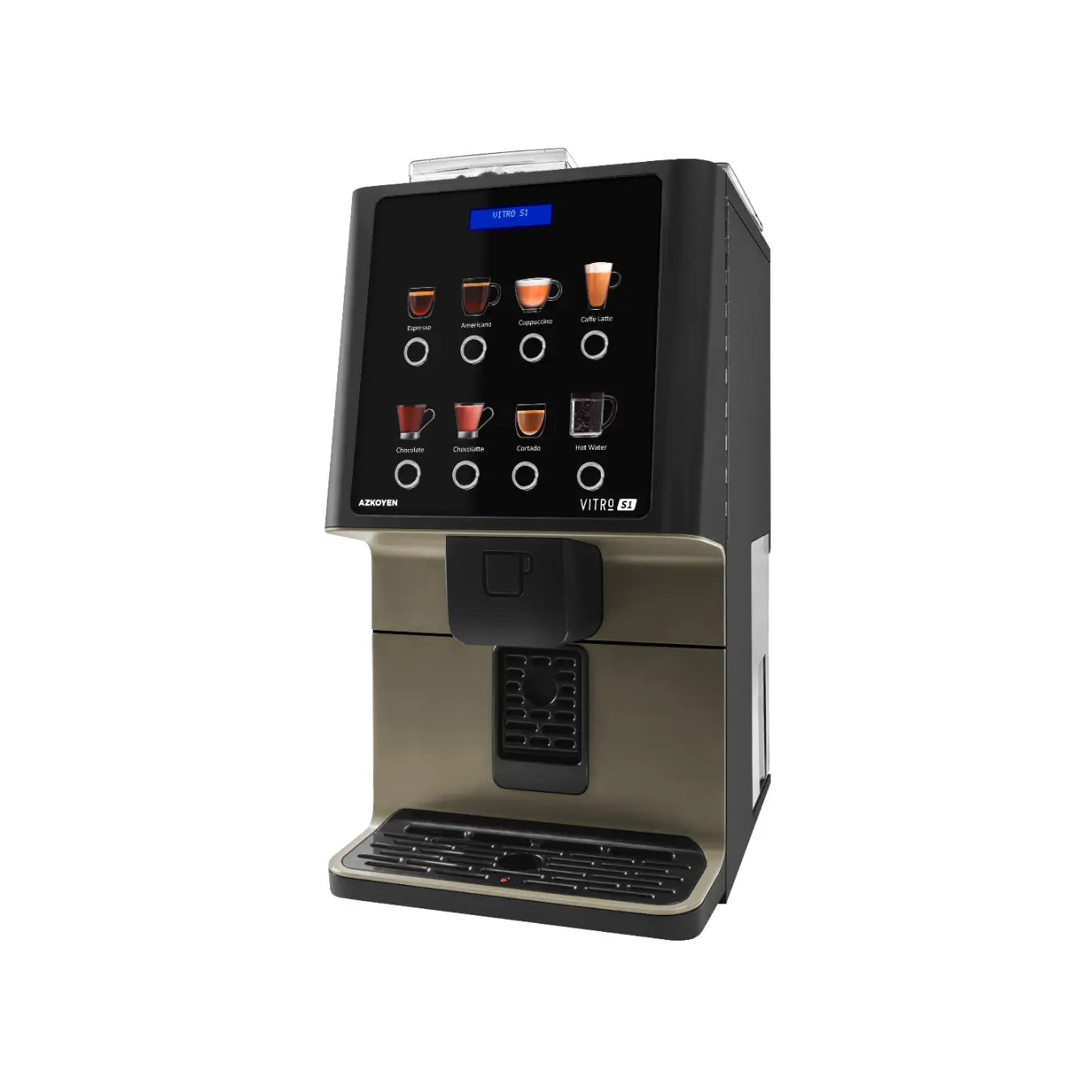 Azkoyen Vitro S1 Super Automatic Hotel Espresso Machine Azkoyen