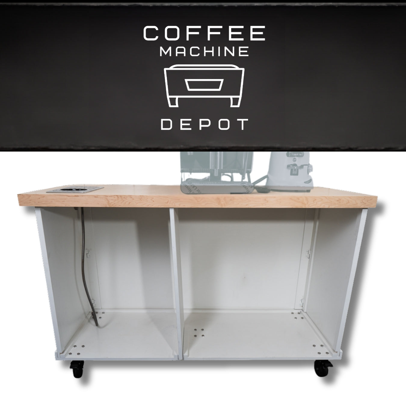 Custom Coffee Cart - Fully Collapsible
