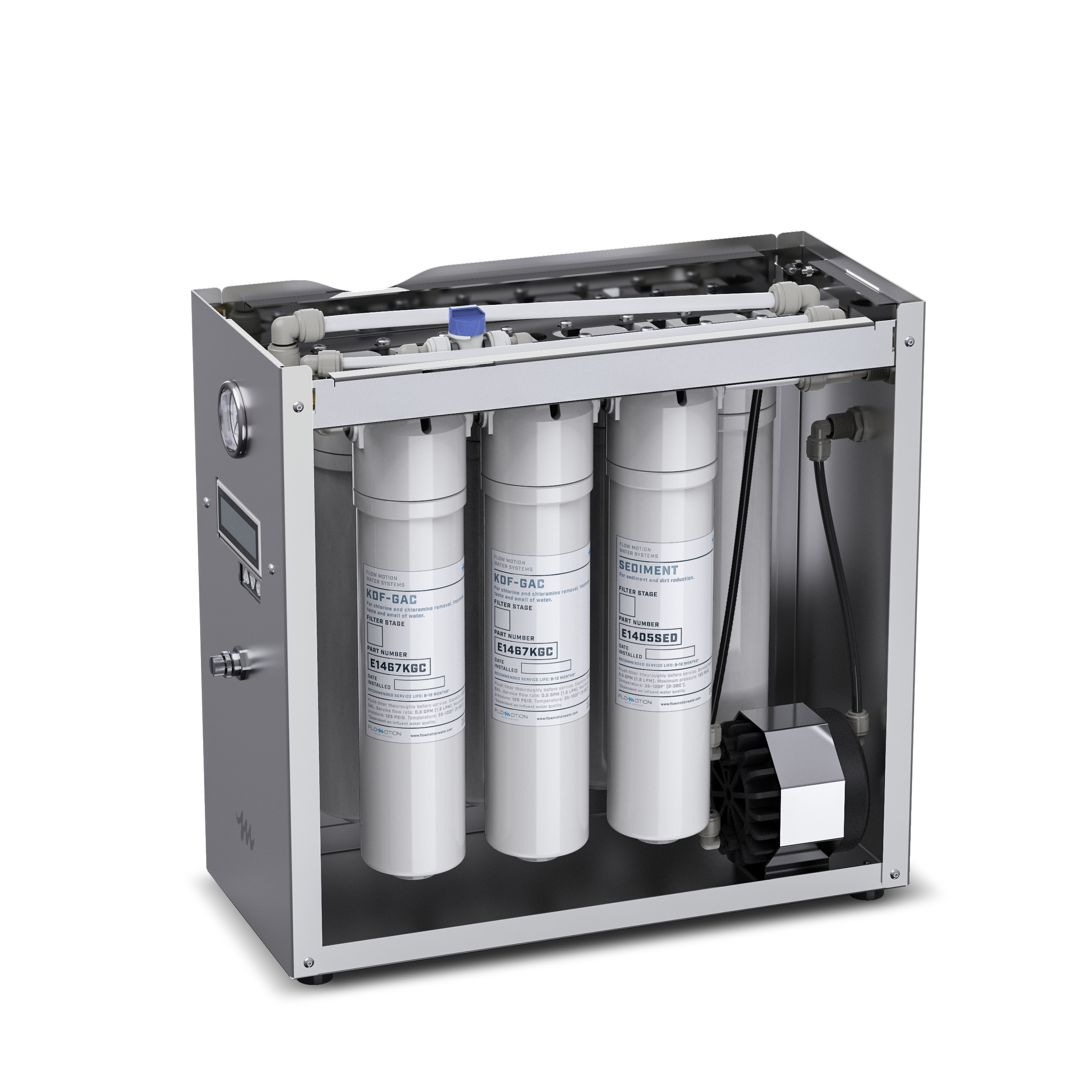 H2 O Flow Reverse Osmosis System Era Bar 12