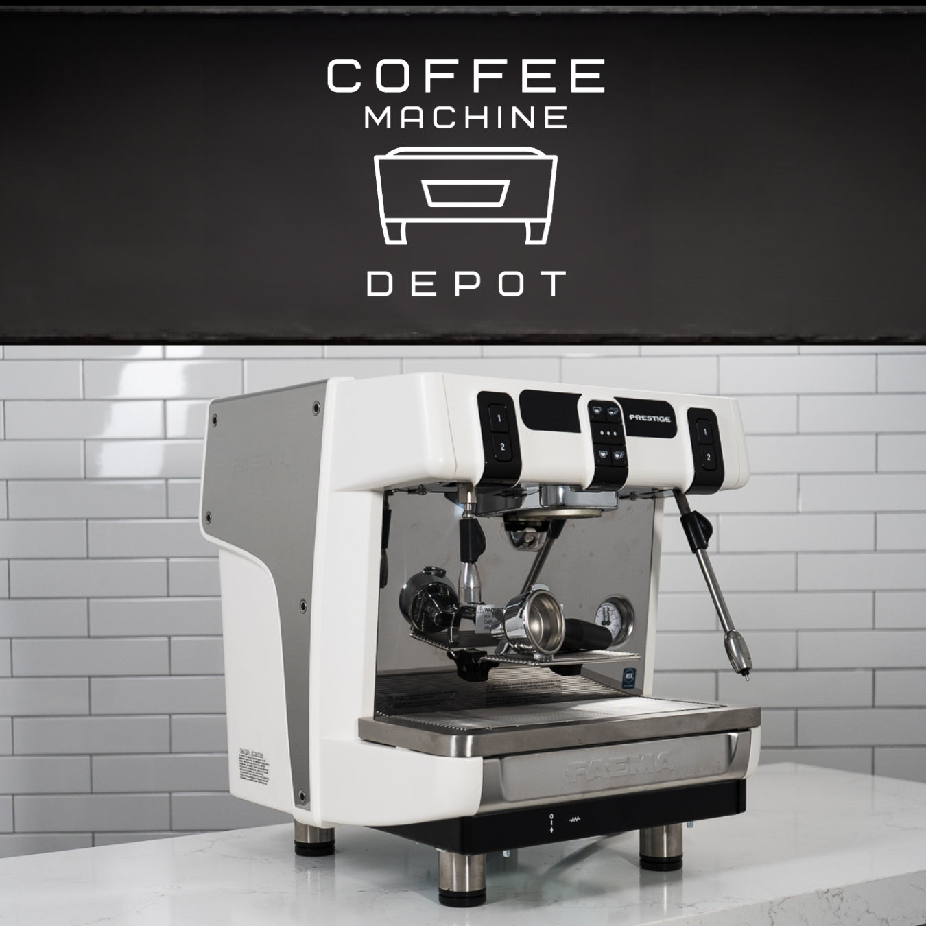 Faema - Prestige 1 Group Tall Cup with Auto steam - OPEN BOX