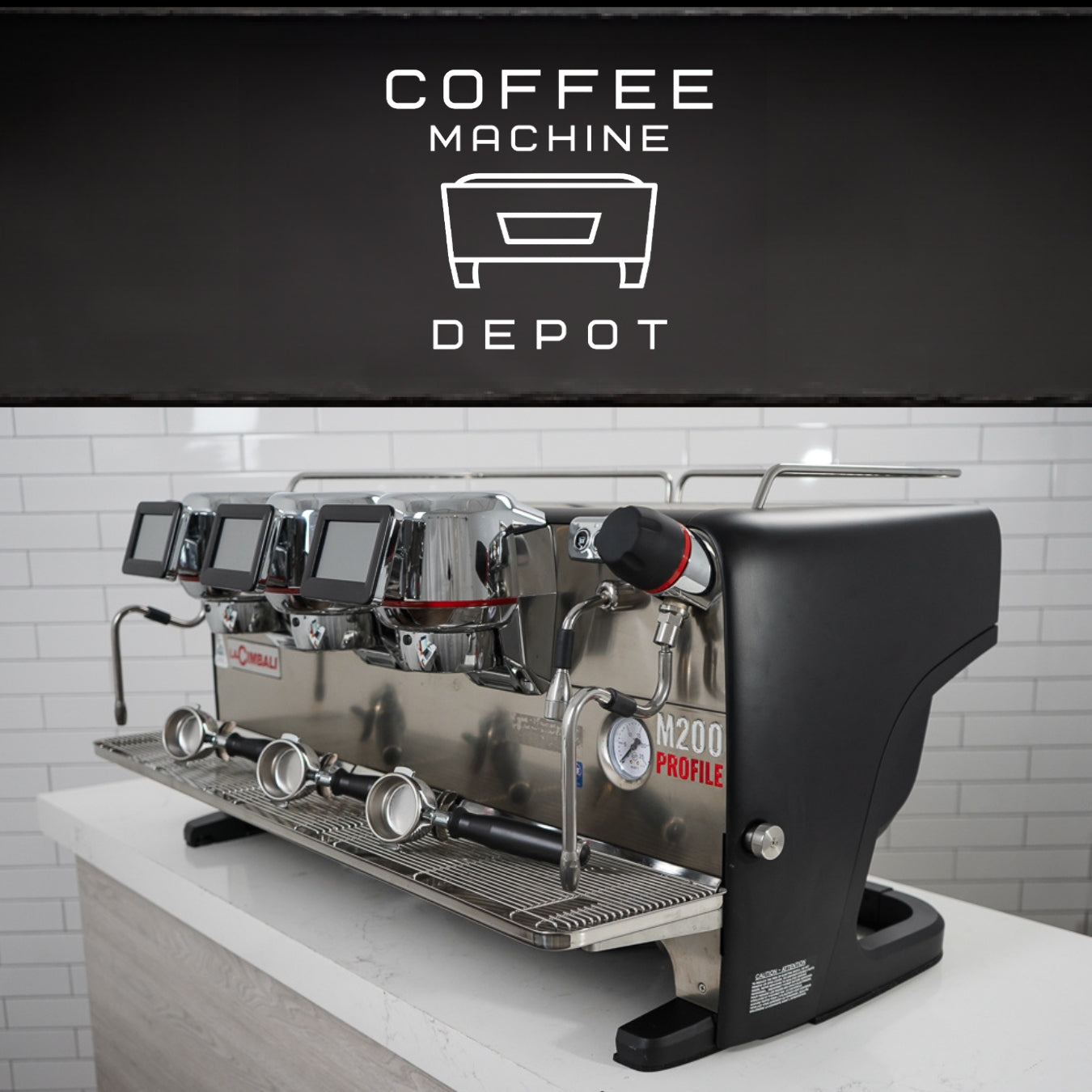 La Cimbali - M200 Profile DT/3 - 3 Group Commercial Espresso Machine