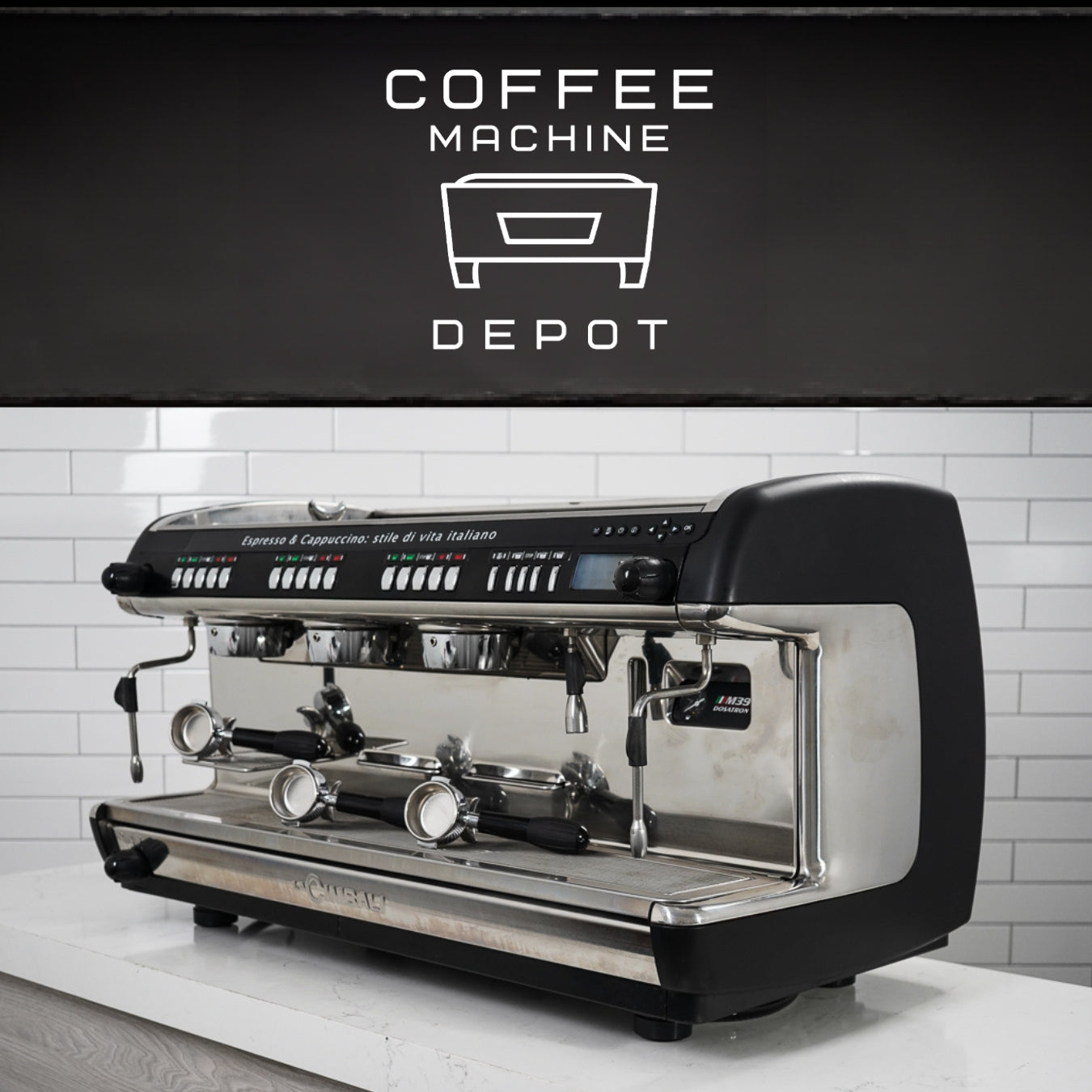 La Cimbali - M39 DT/3 TD 3 Group Tall Cup Commercial Espresso Machine