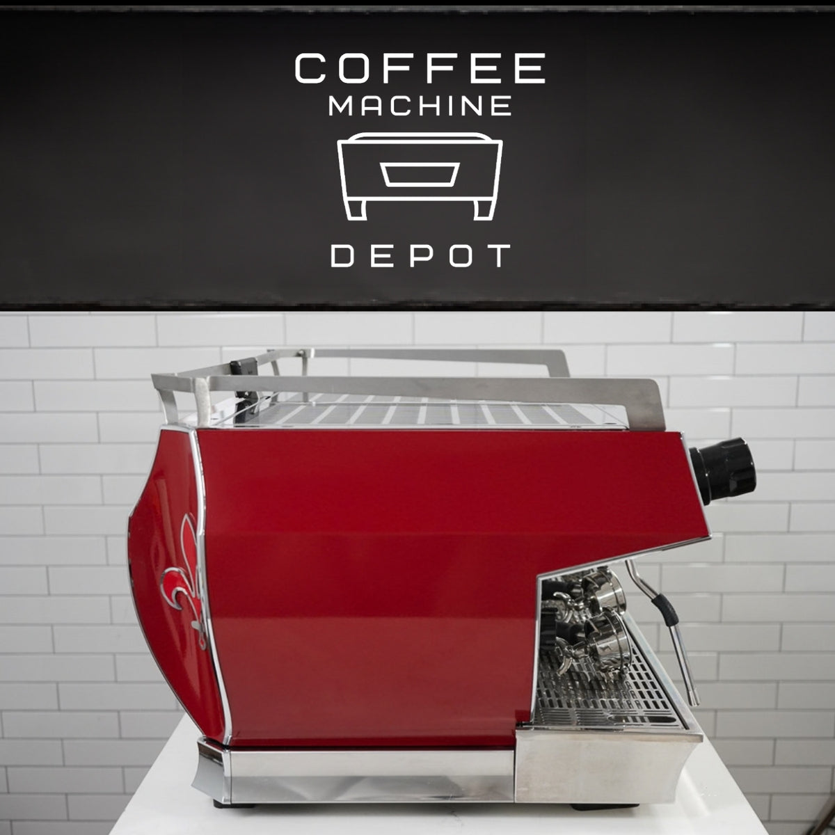La Marzocco - GB5 AV 3 Group Commercial Espresso Machine - Custom Cherry Red