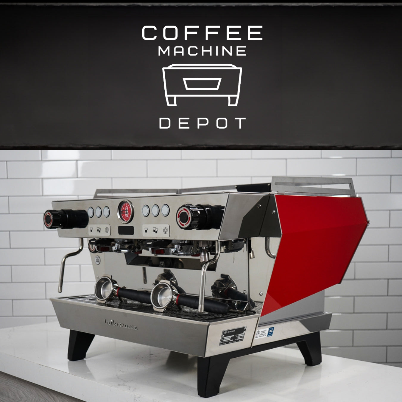 La Marzocco - KB90 AV 2 Group Commercial Espresso Machine 2022 - Red