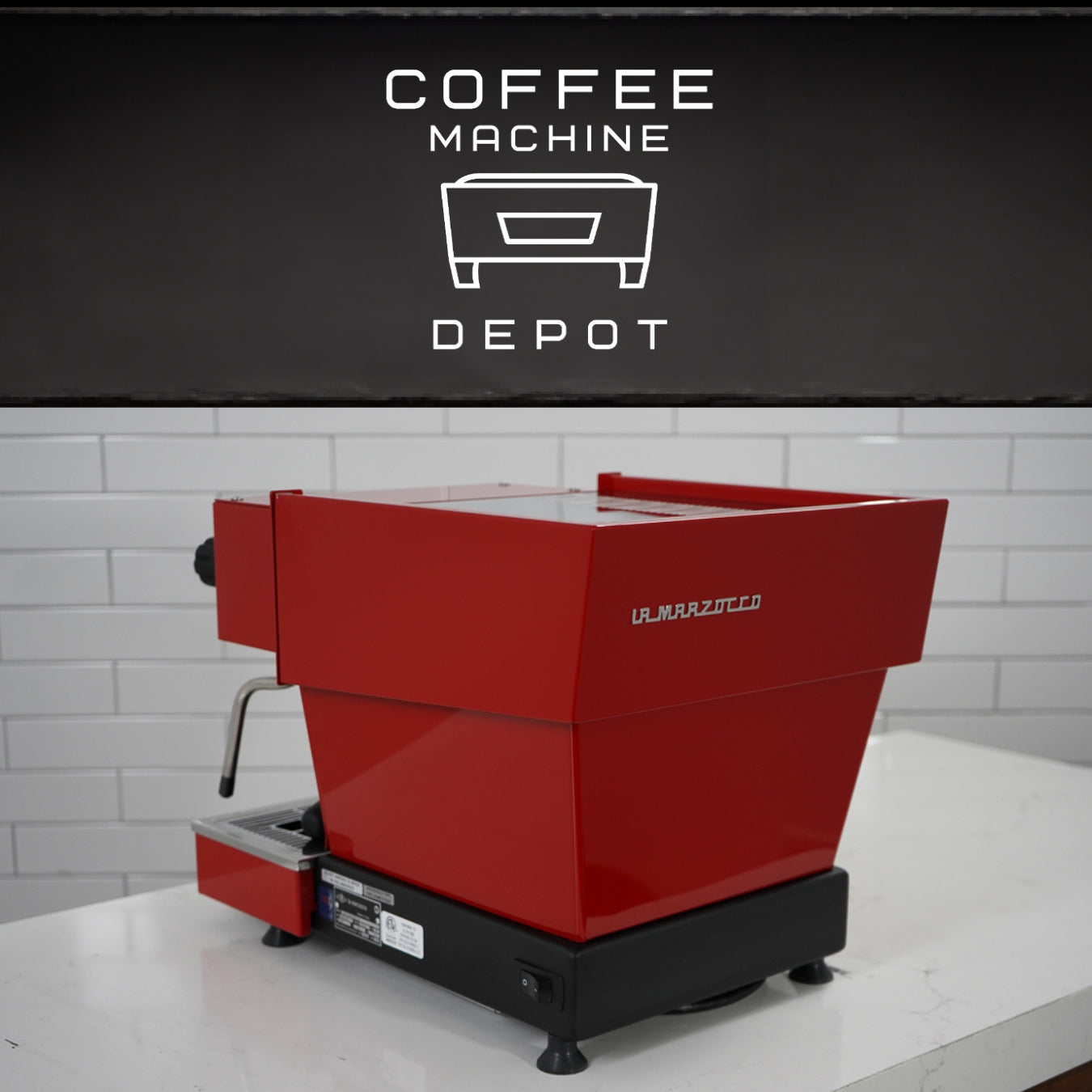 La Marzocco - Linea Mini R Home Espresso Machine (Red) - SCA Event Display Model Demo Unit
