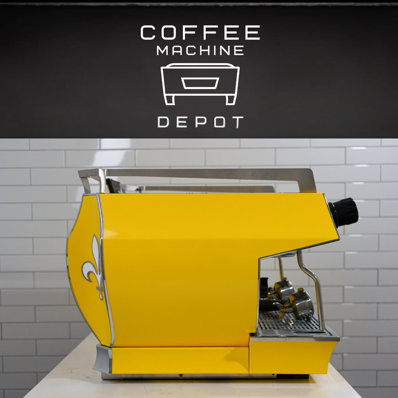 La Marzocco GB5 S AV 2 Group Commercial Espresso Machine- Custom Yellow