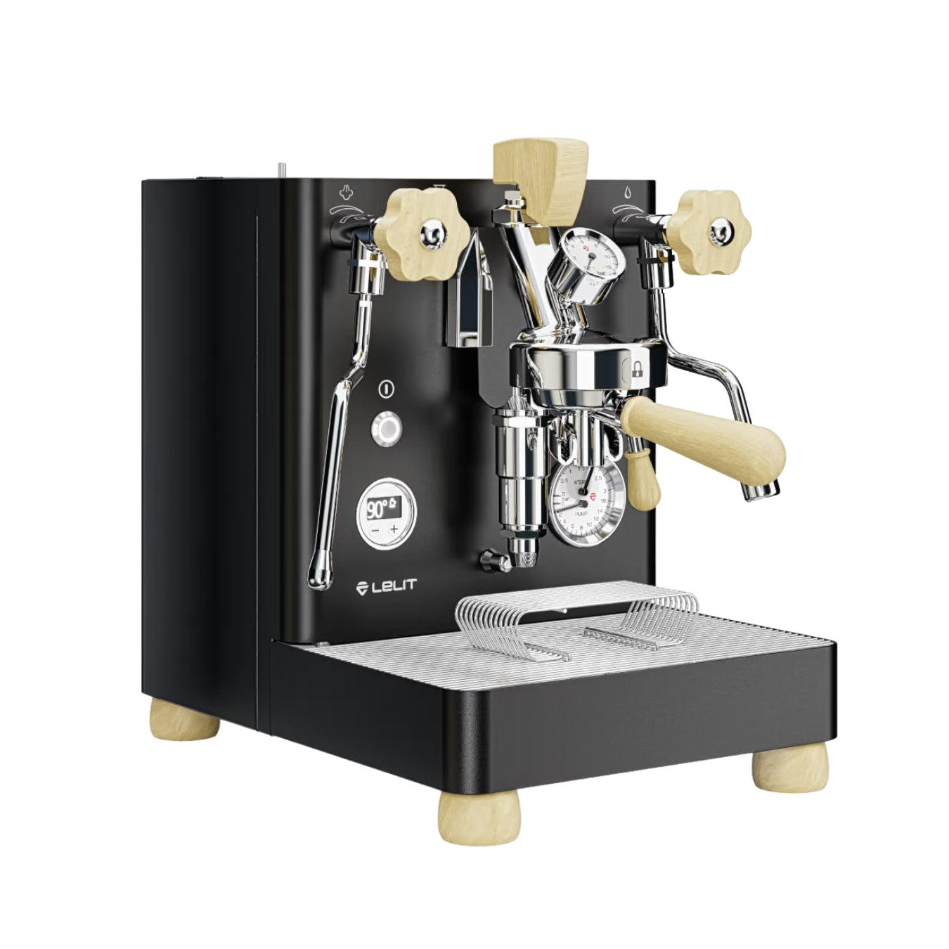 Lelit Bianca V3 1 Group Home Espresso Machine (Dual Boiler) - Black