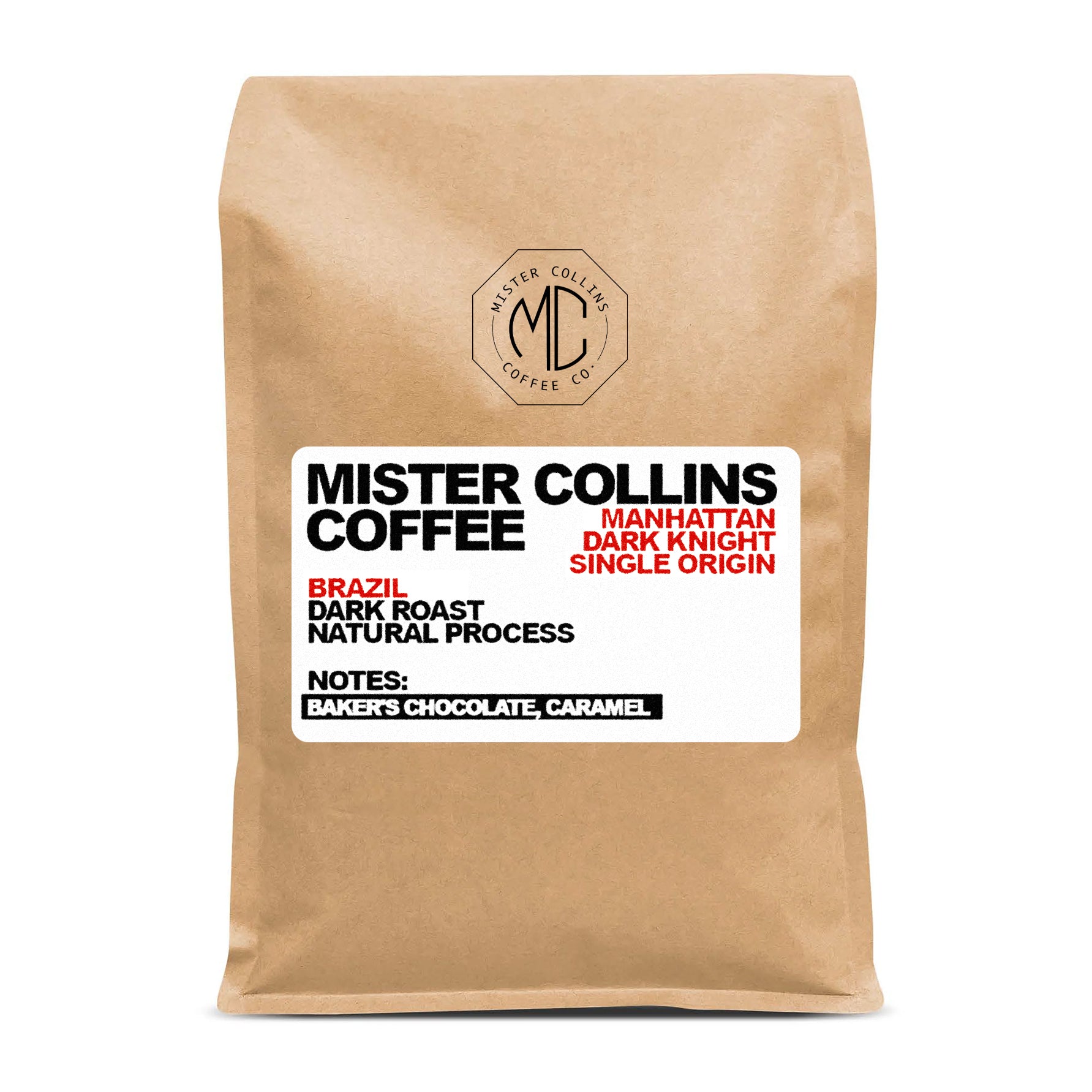 Mister Collins Manhattan Dark Knight (single origin) – Coffee