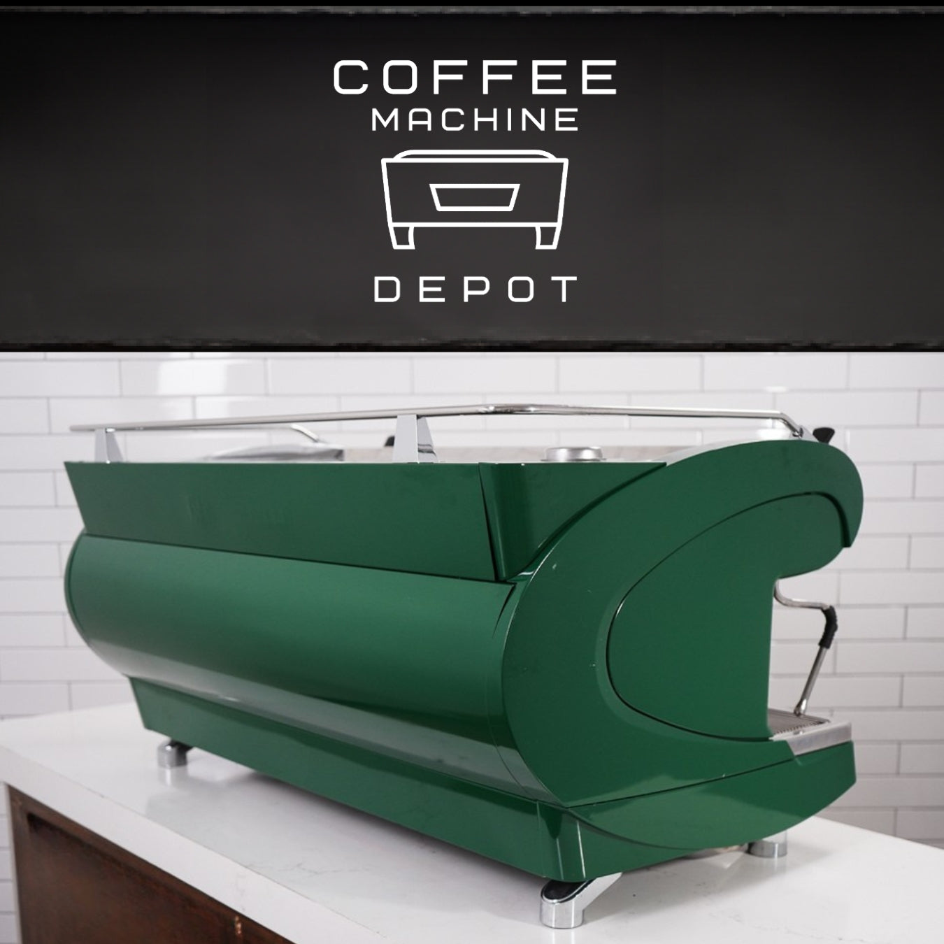 Nuova Simonelli - Aurelia Wave Digit 3 Group Commercial Espresso Machine - Custom Hunter Green