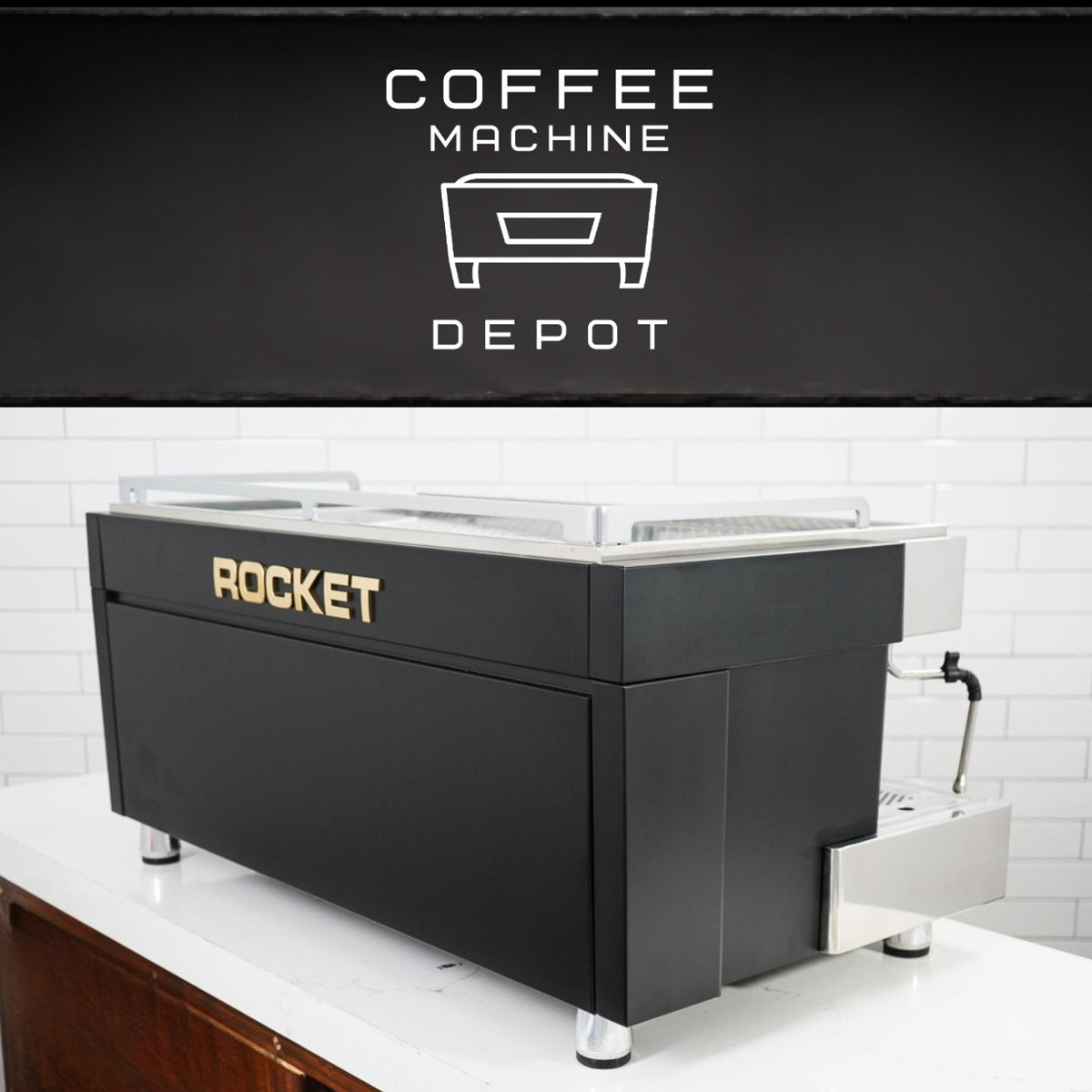 Rocket Boxer Evo AV - 3 group with Shot Timer Commercial Espresso Machine