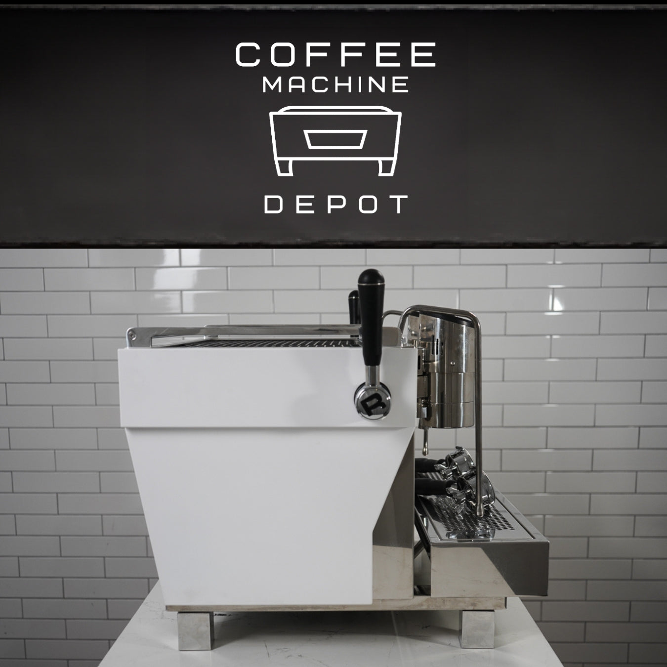 Rocket RE Doppia 2 Group Commercial Espresso Machine - White