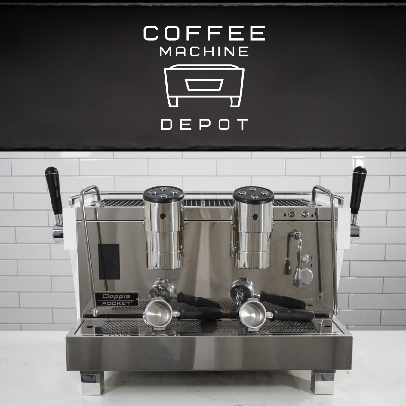 Rocket RE Doppia 2 Group Commercial Espresso Machine - White