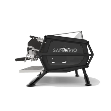 Sanremo Cafe Racer Naked  (Black/Black) 2 Group Espresso Machine