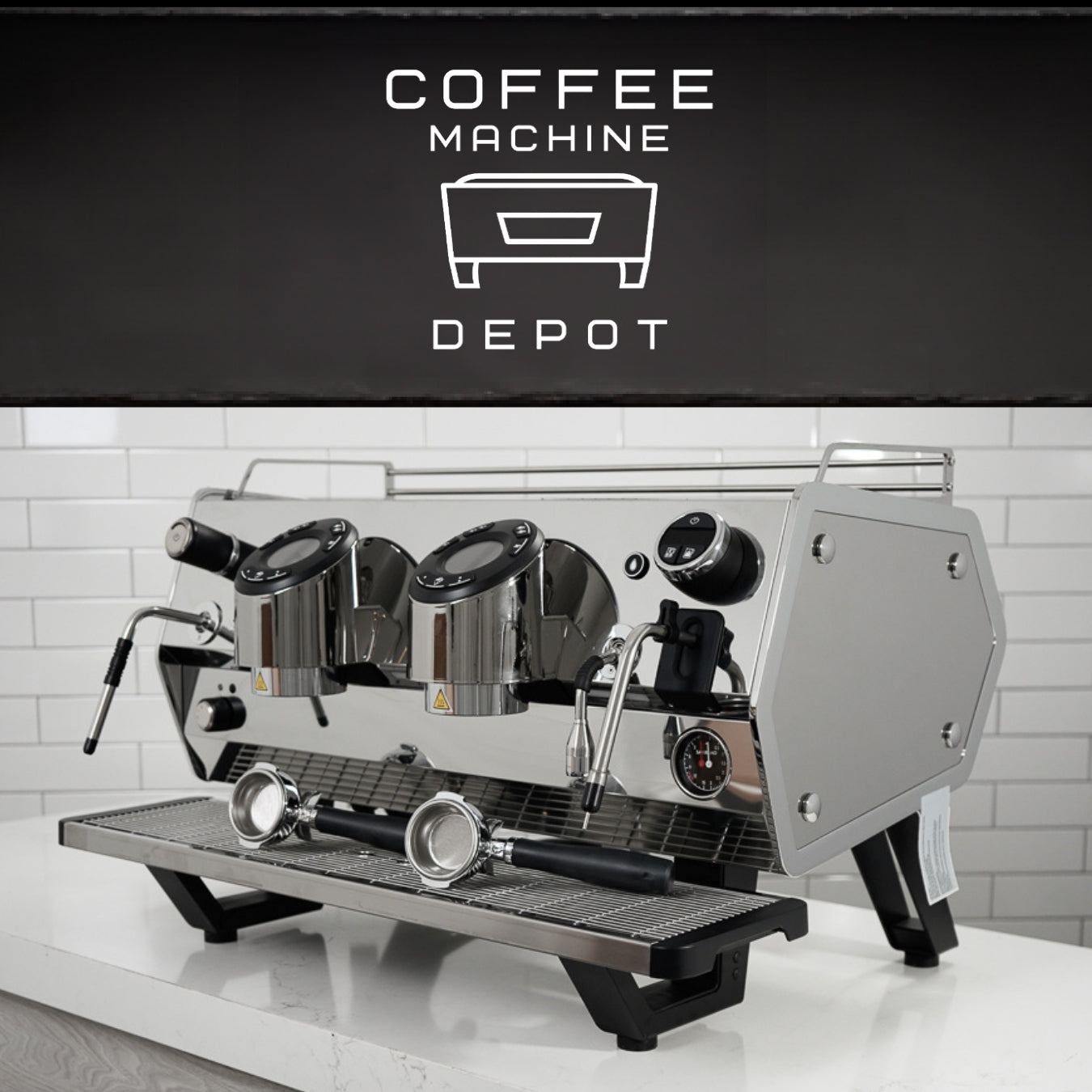 Sanremo - D8 2 Group with Auto-Steam - Stainless Steel Special