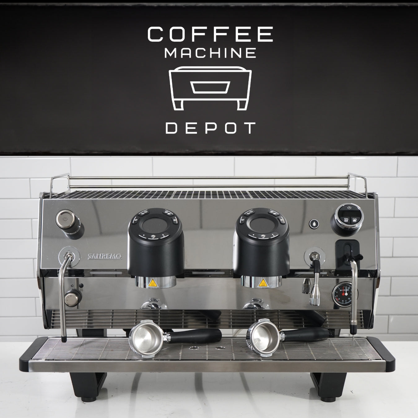 Sanremo - D8 Pro 2 Group with Auto-Steam - Stainless Steel Special Edition - Demo Unit