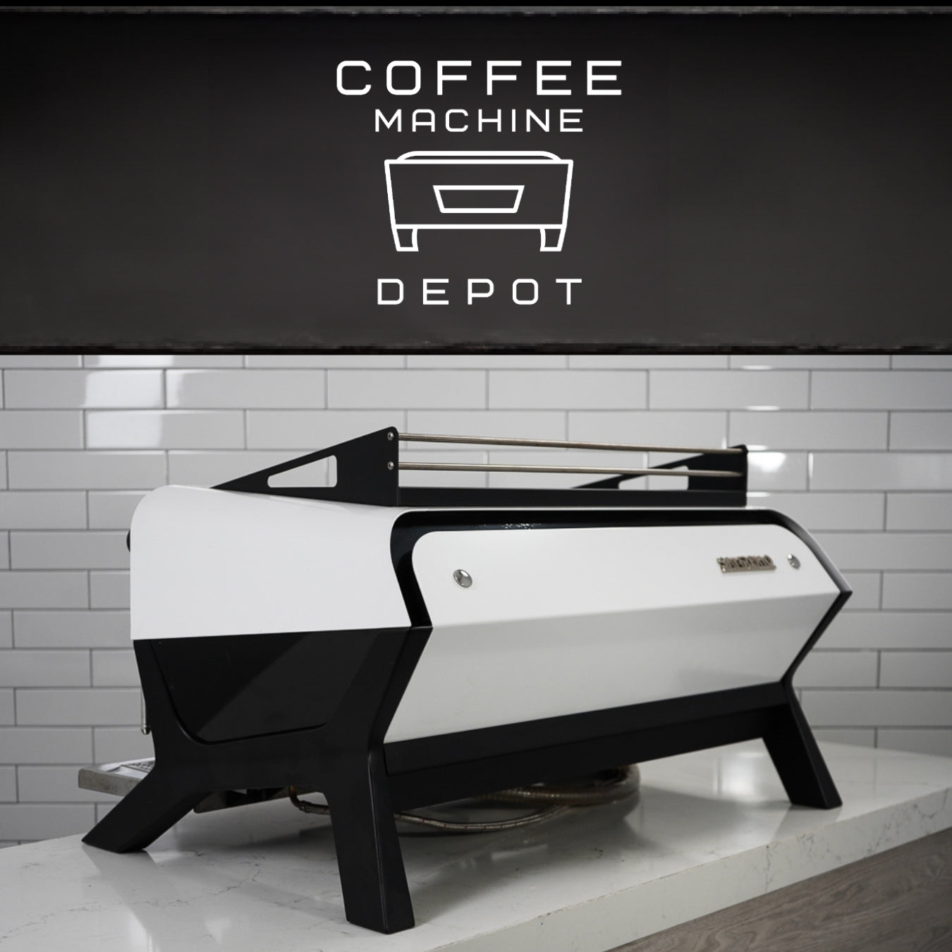 SanRemo - F18 AV 2 Group Commercial Espresso Machine -White