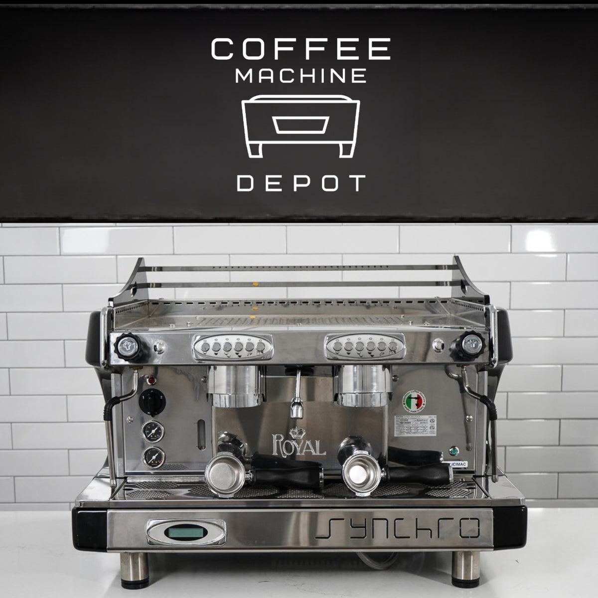 Royal - Synchro 2 Group AV Commercial Espresso Machine