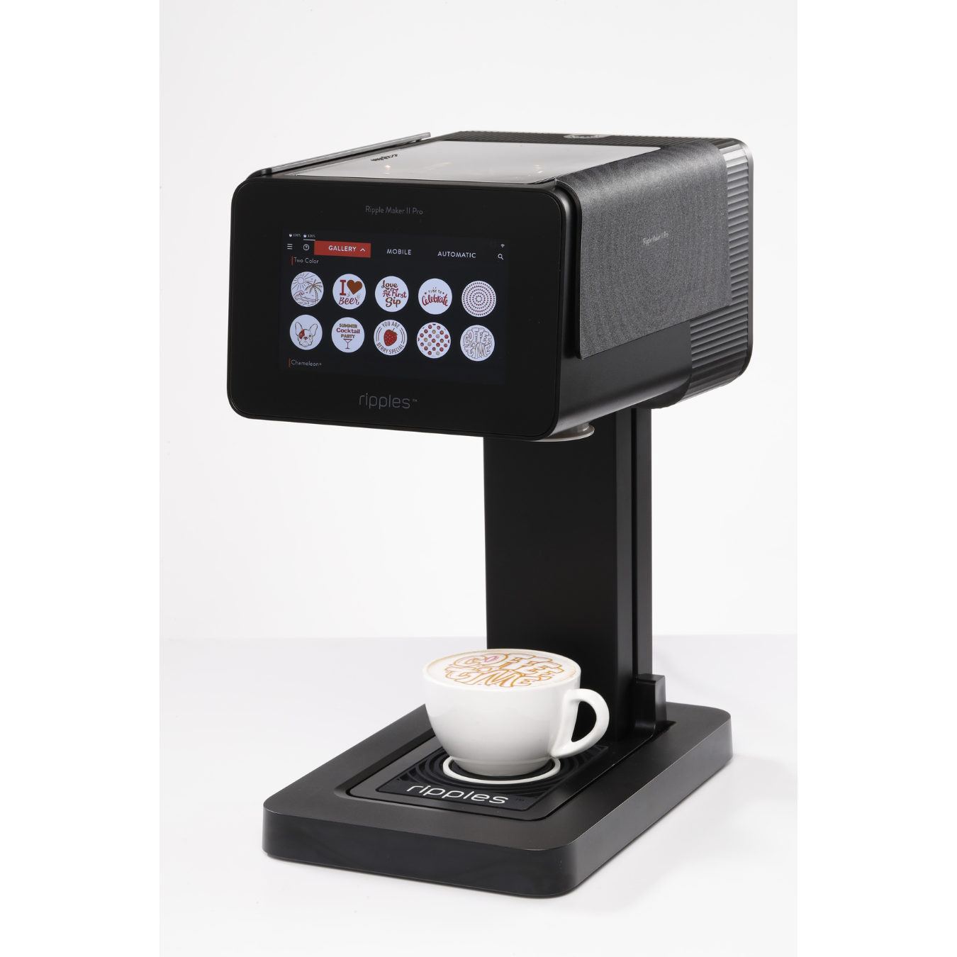 リップルメーカー。ラテアートマシン。エスプレッソマシン RIPPLES Ripple Maker ST-A000-52 RPM-1 リップルメーカー ラテ