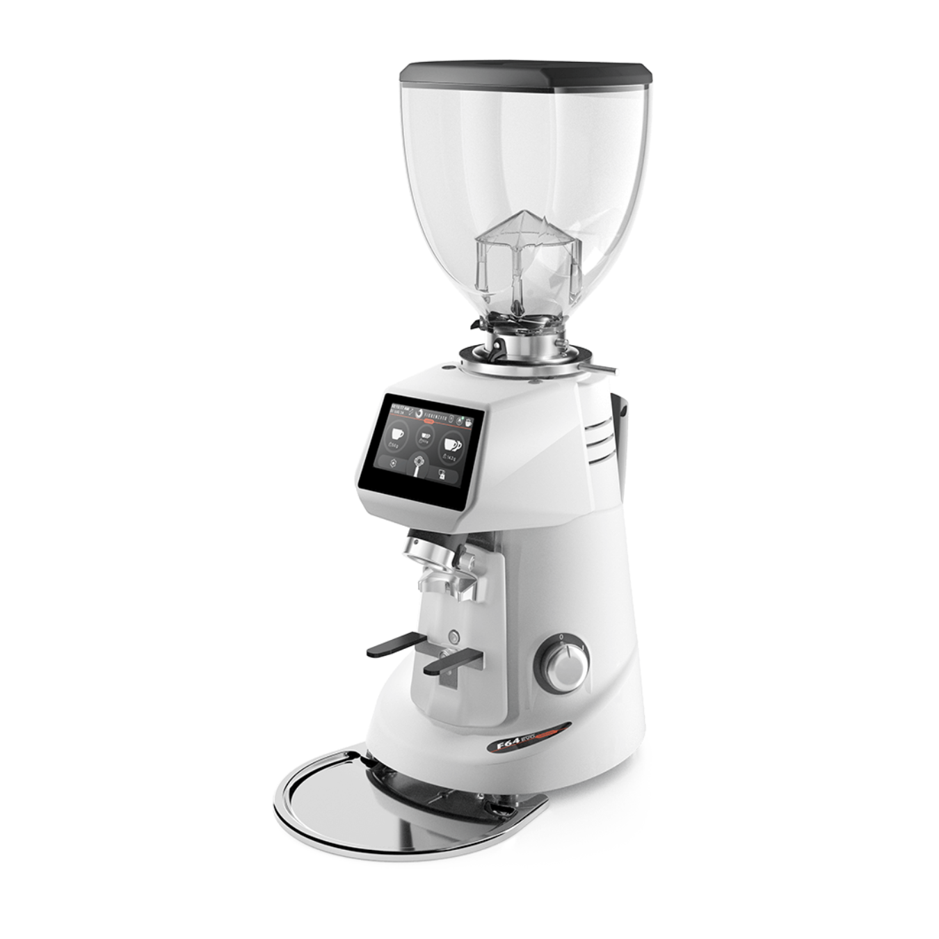 Fiorenzato F64 EVO Sense Dark-T Commercial Espresso Coffee Grinder (White)