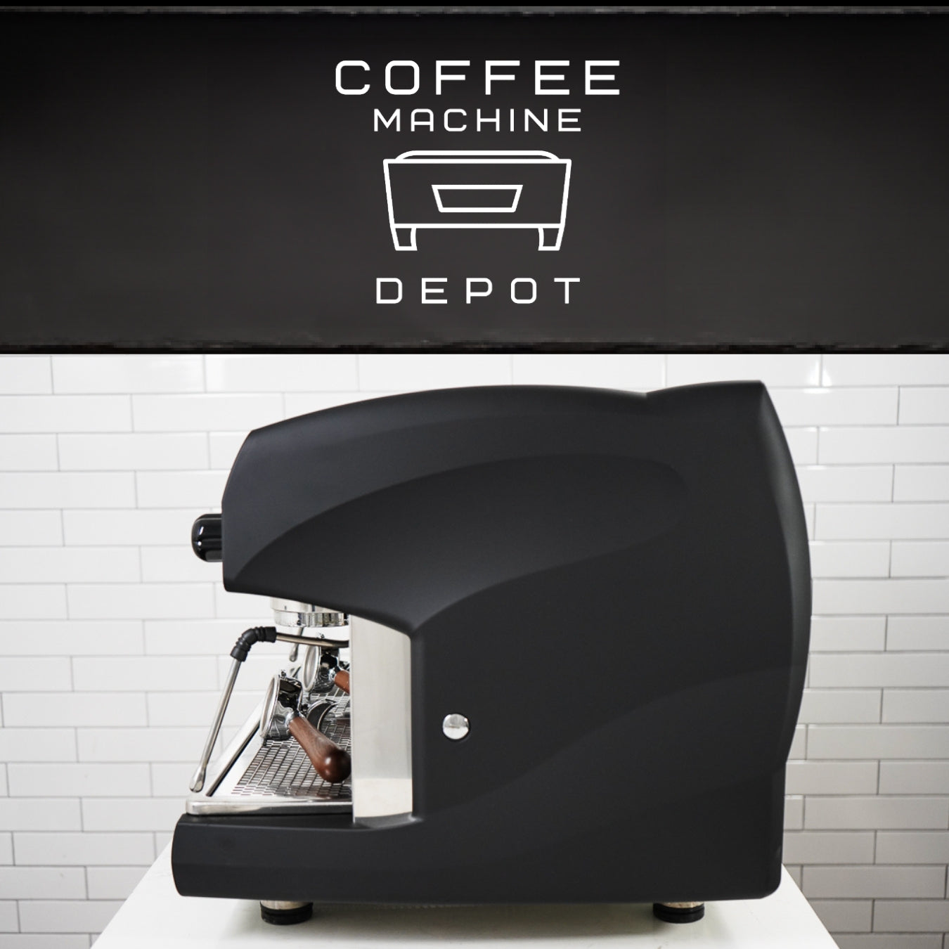Wega - Polaris AV 2 Group Commercial Espresso Machine - Black
