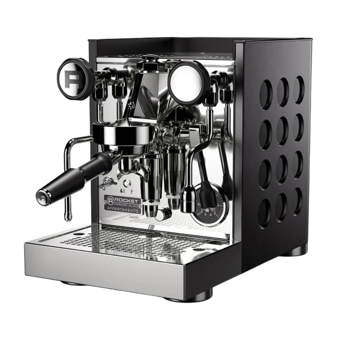 Rocket Appartamento TCA 1 Group Espresso Machine (Black/Black)