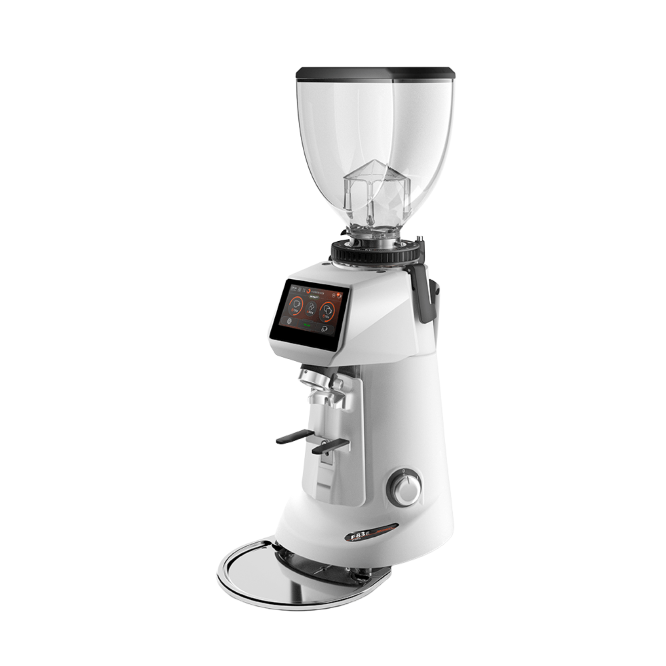Fiorenzato F83 E Pro Adapt Dark-T Commercial Espresso Coffee Grinder (White)