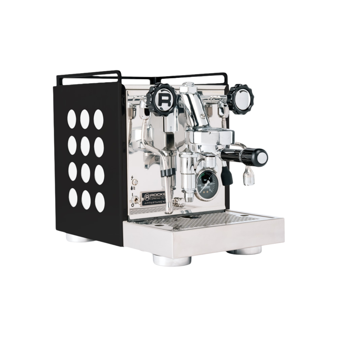 Rocket - Appartamento 2.0 1 Group Commercial Espresso Machine (Black/White)