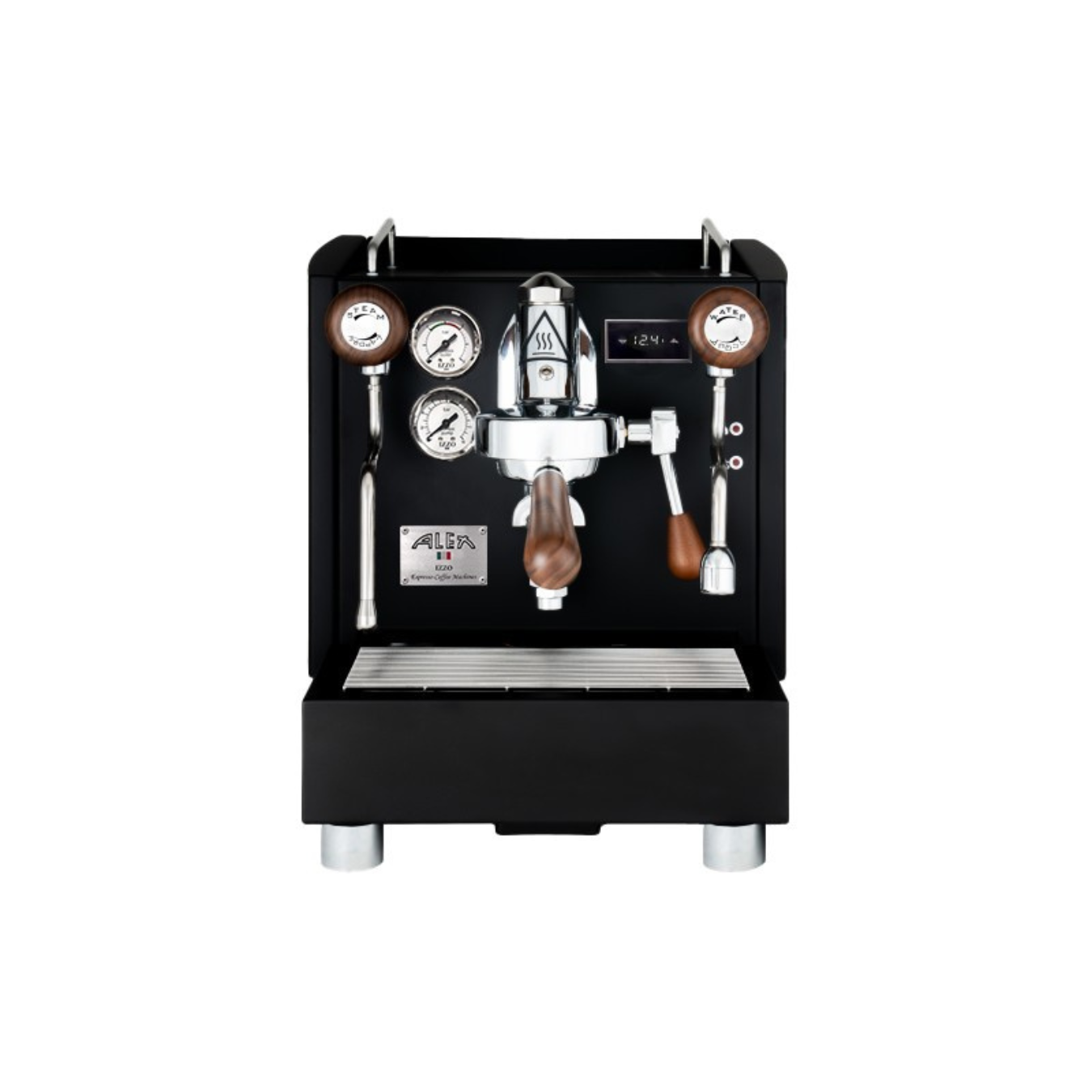 Izzo Alex Duetto IV Plus 1 Group Espresso Machine (Black/Wood knobs)
