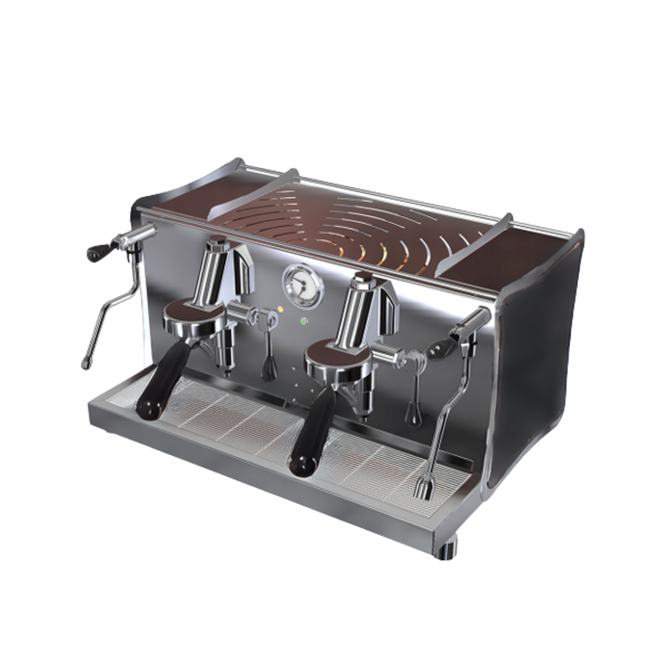 Izzo Vivi Flat 2 Group Small Lever Commercial Espresso Machine (Levetta)