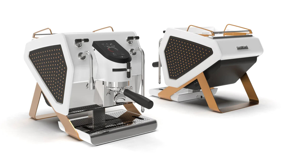 Sanremo YOU Special Edition Espresso Machine Copper Gold Finish Coffee Machine Depot