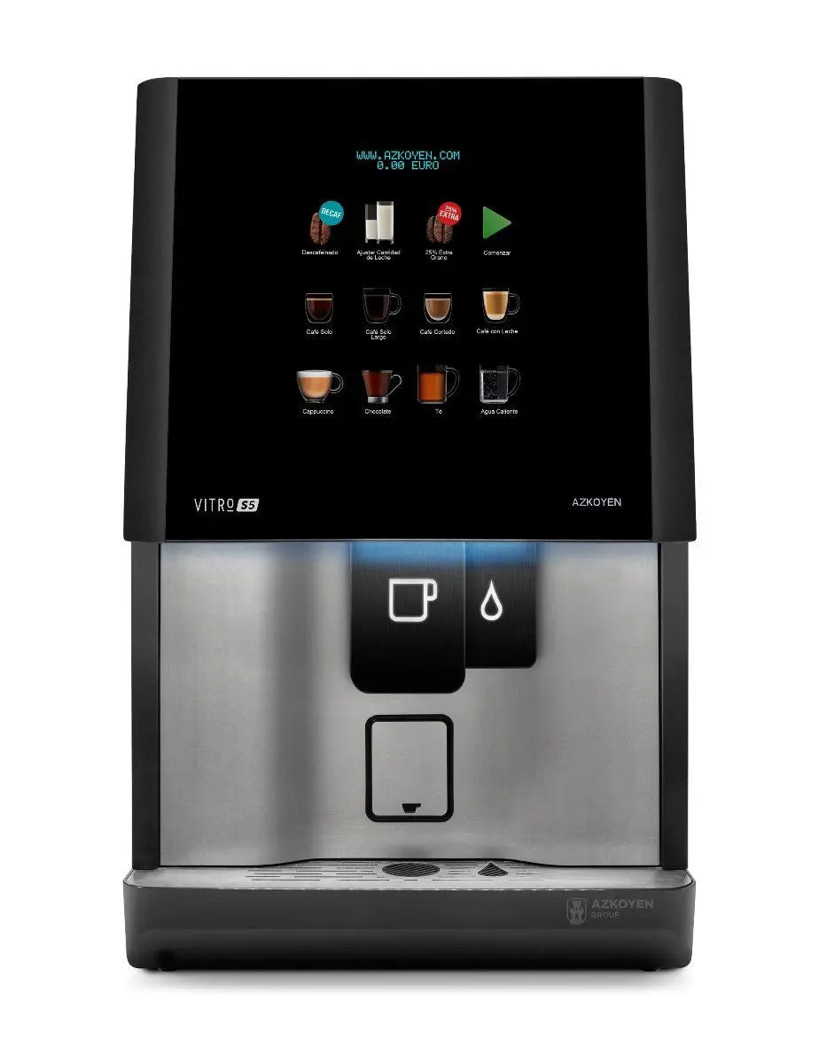 Azkoyen Vitro S5 Super Automatic Hotel Espresso Machine Azkoyen