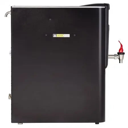 Wilbur Curtis 5.0 Gal. Black Narrow Hot Water Dispenser
