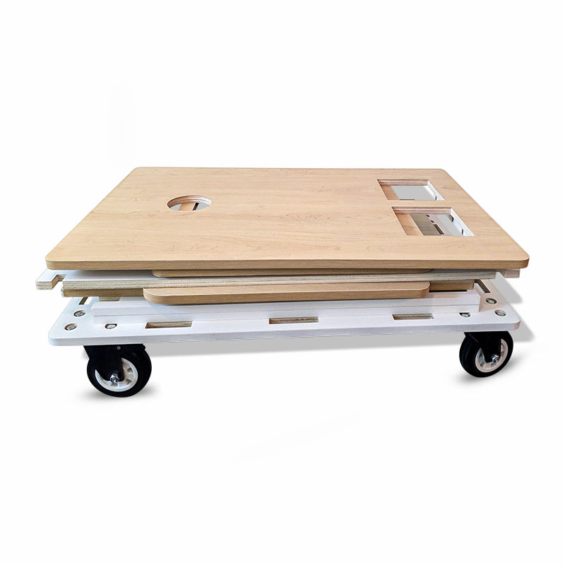 Klassy Kart - Mobile Coffee Espresso Cart (White Turn Key)