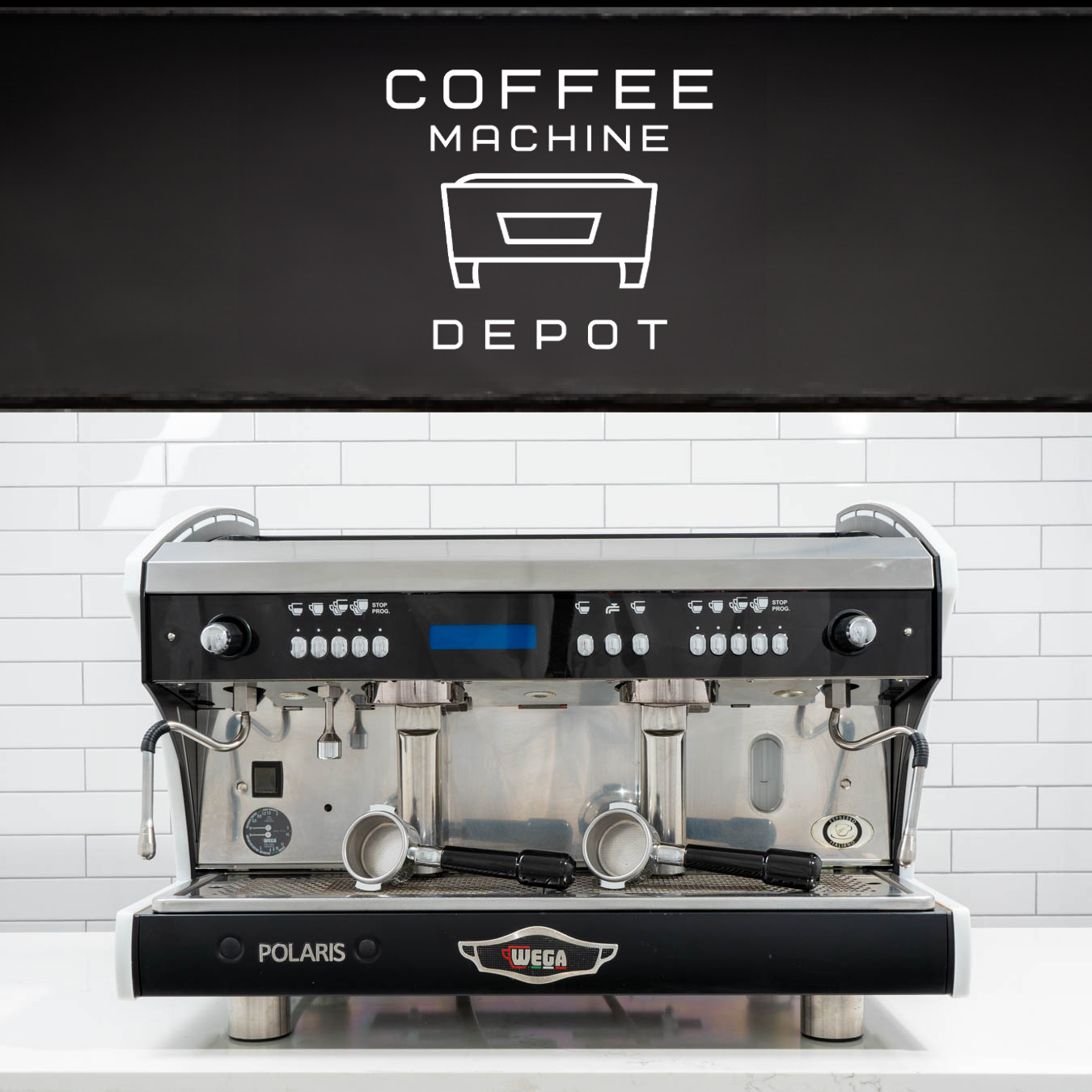 Wega Polaris - Xtra EVD 2 Group Commercial Espresso Machine (High Cup)