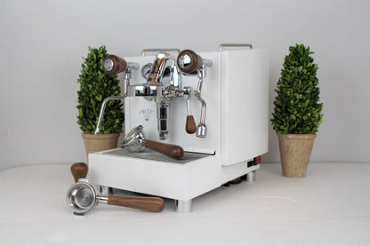Izzo Alex PID Plus 1 Group Commercial Espresso Machine (White Custom Edition)