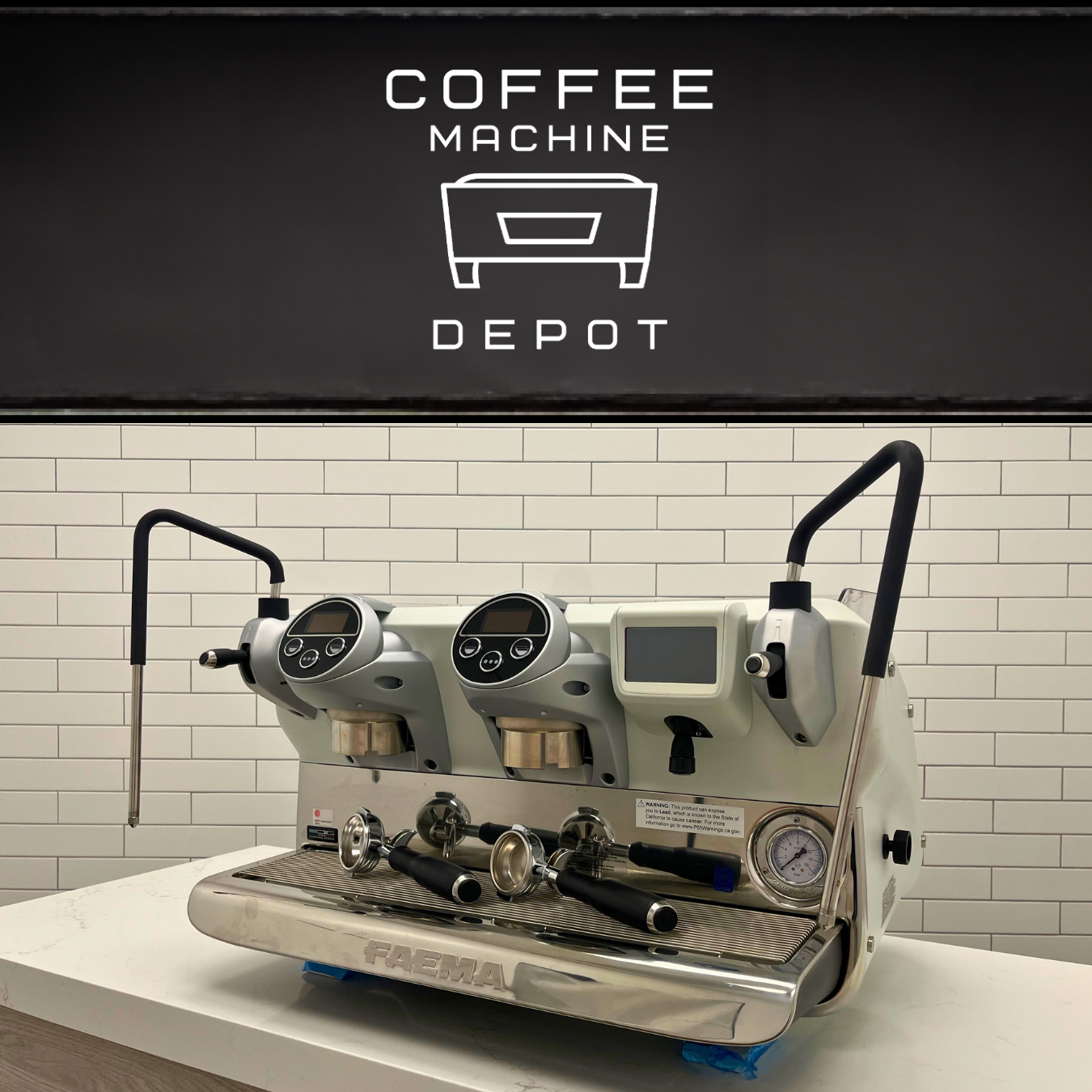 Faema E71 GTI 2 Group Commercial Espresso Machine (Open Box)