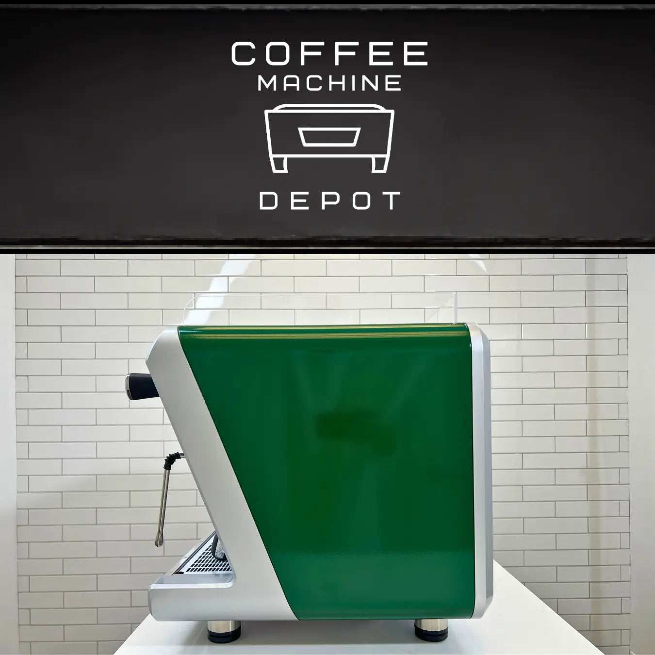 Wega IO - 2 Group High Cup Hunter Green (Open Box Item) Wega