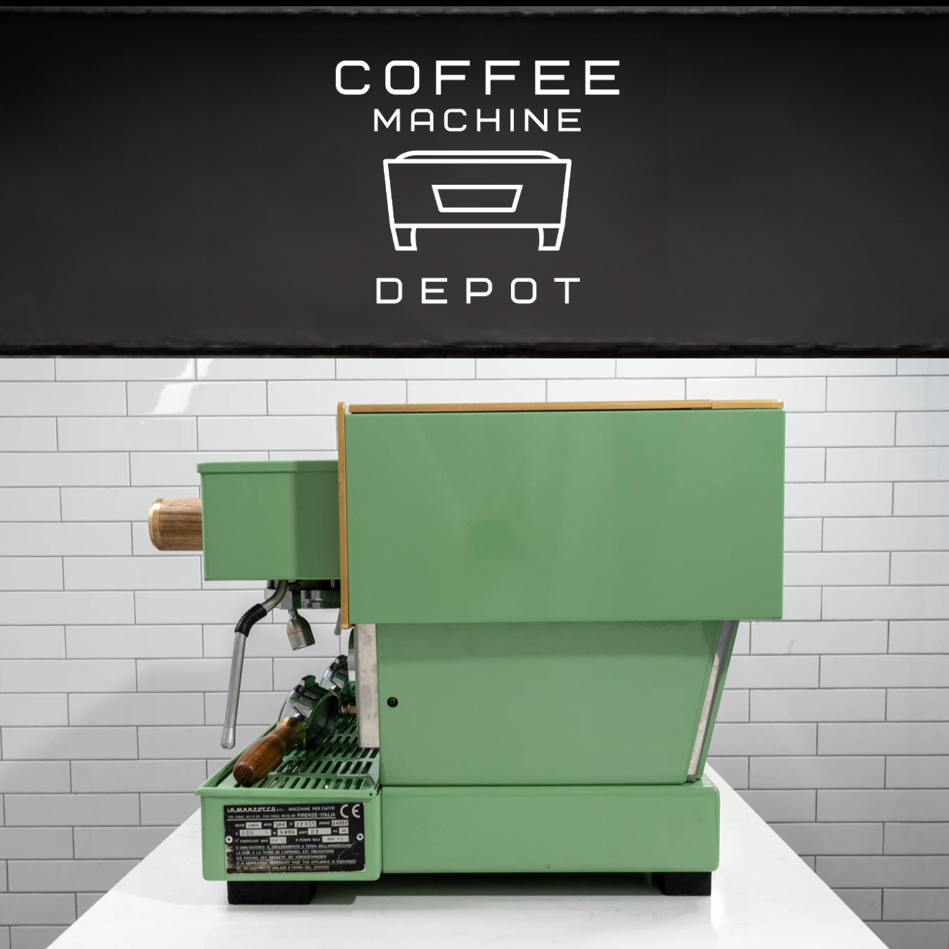 La Marzocco - Linea Classic AV 3 group - Custom Sage Green