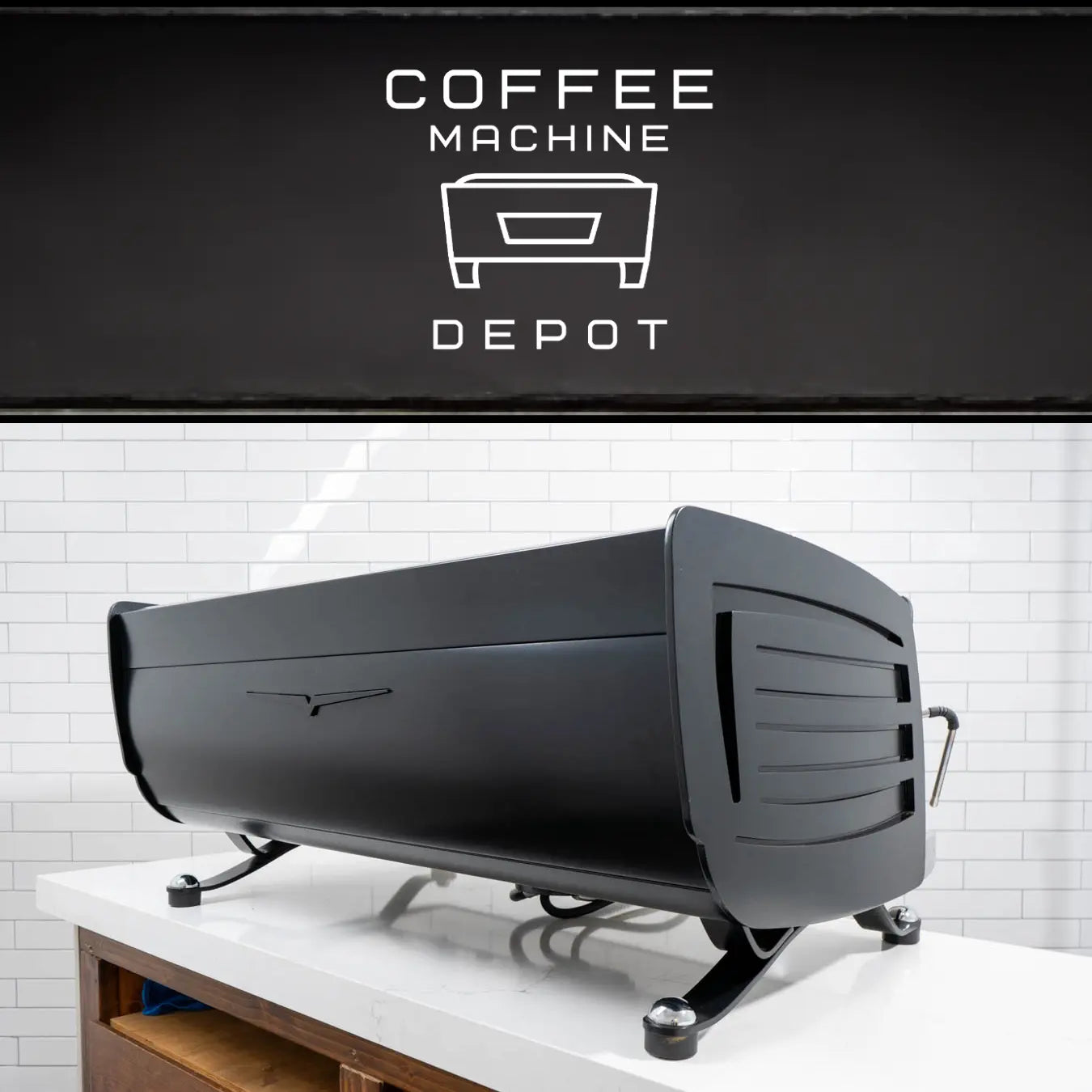 Black eagle coffee machine top