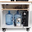Klassy Kart - Mobile Coffee Espresso Cart (White Turn Key)
