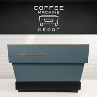 Linea Classic S 2 Group AV Espresso Machine - Custom Grey with Wood