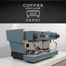 Linea Classic S 2 Group AV Espresso Machine - Custom Grey with Wood