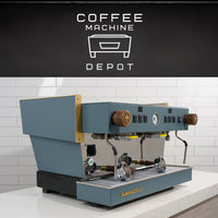 Linea Classic S 2 Group AV Espresso Machine - Custom Grey with Wood