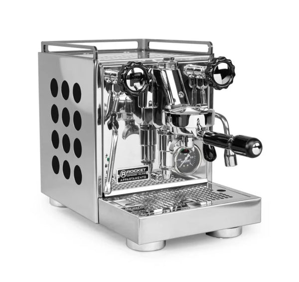 Rocket Appartamento 1 Group Espresso Machine (Chrome/Black)